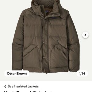 Patagonia Men's Otter Brown Insulated Jacket
